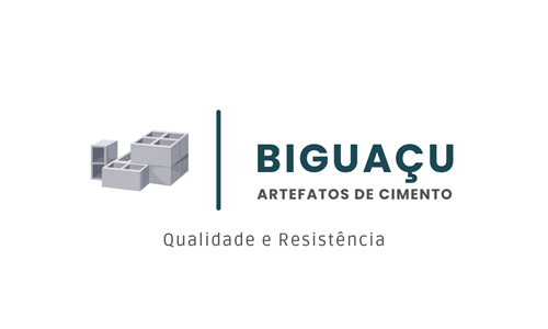 Logotipo Biguaçú Artefatos de Cimento